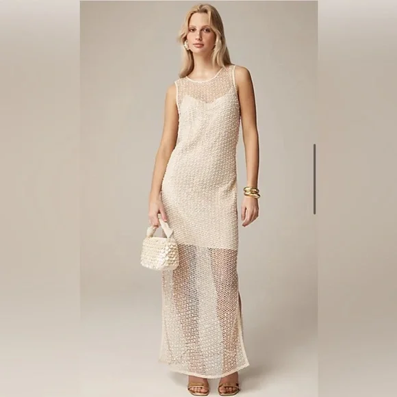 dresses with train 90s Bridal Sheer Slip Gown – Bonafide Vintage main image 0